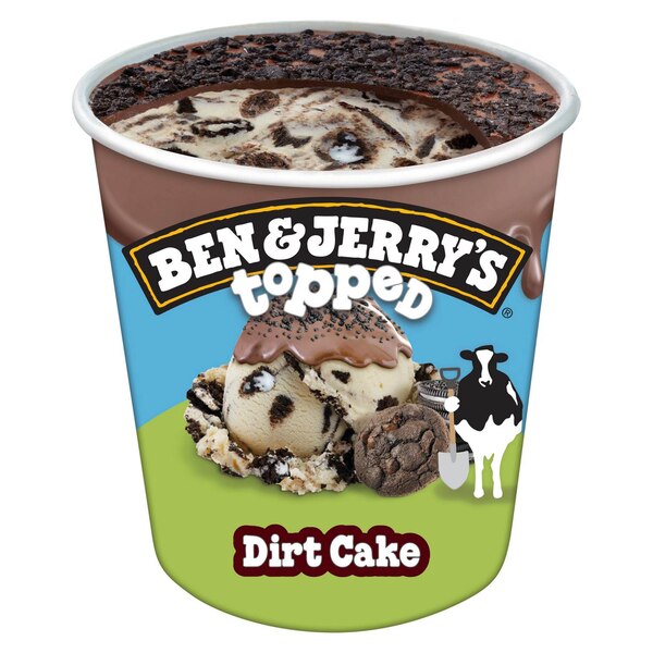 Ben and Jerry's, Topped Dirt Cake Ice Cream, 16 Oz