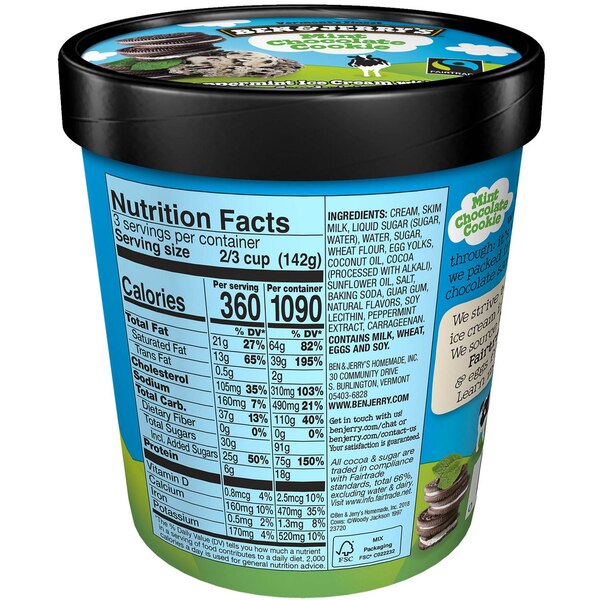 Ben & Jerry's Ice Cream Pint, 16 OZ