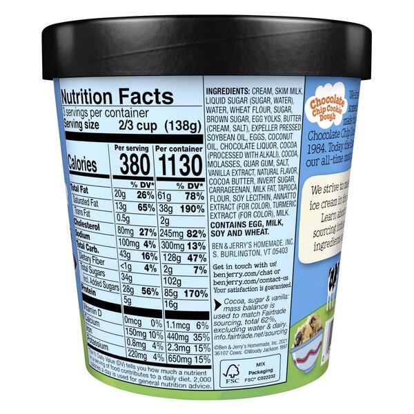 Ben & Jerry's Ice Cream Pint, 16 OZ