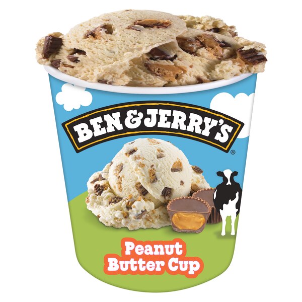 Ben & Jerry's Non-GMO Ice Cream Pint, Peanut Butter Cup , 16 OZ