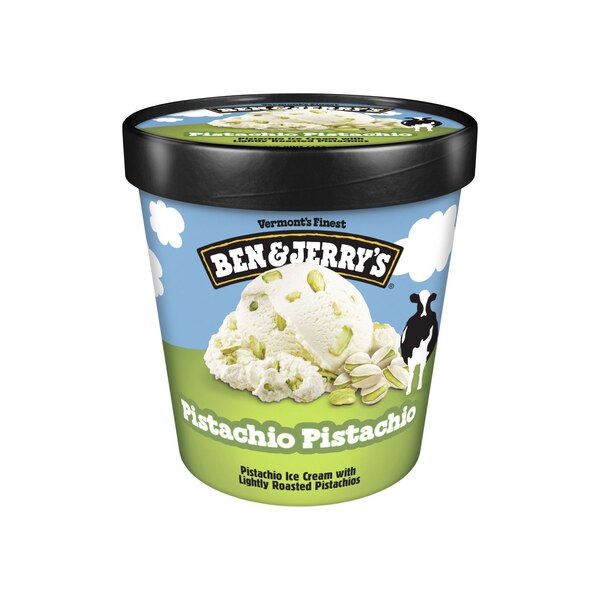 Ben & Jerry's Pistachio Ice Cream Pint, 16 oz