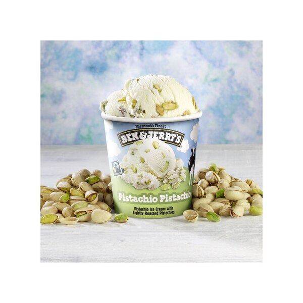 Ben & Jerry's Pistachio Ice Cream Pint, 16 oz