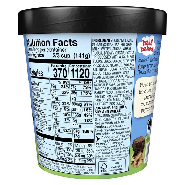 Ben & Jerry's Ice Cream Pint, 16 OZ