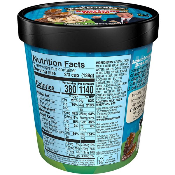 Ben & Jerry's Ice Cream Pint, 16 OZ