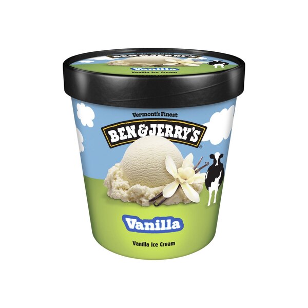 Ben & Jerry's, Vanilla Ice Cream Pint, 16 oz