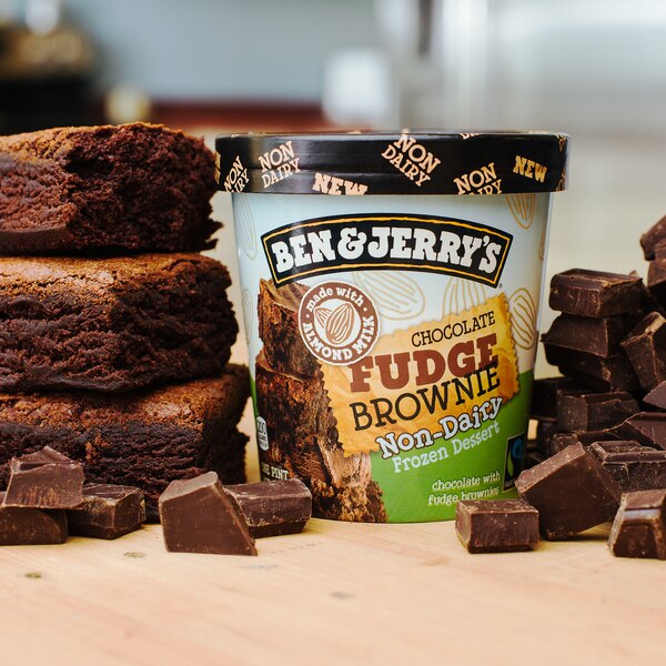 Ben & Jerry's Non-Dairy Chocolate Fudge Brownie Frozen Dessert, 16 oz