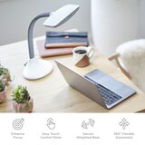 Verilux SmartLight Full Spectrum LED Desk Lamp with Adjustable Brightness, thumbnail image