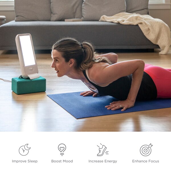 Verilux HappyLight Full-Size UV-Free Therapy Lamp