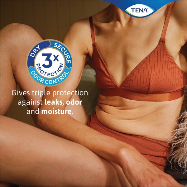 Tena Serenity Incontinence Overnight Pads for Women, 45 CT