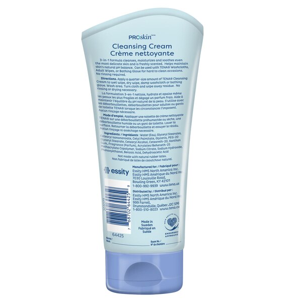 Tena ProSkin Fragrance Free Cleansing Cream