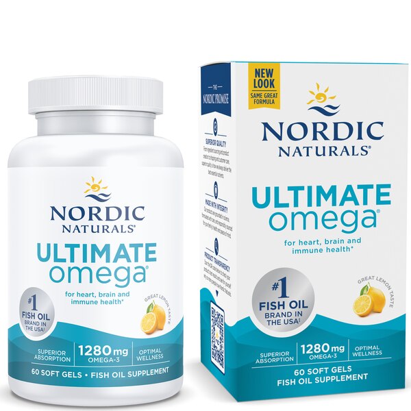 Nordic Naturals Ultimate Omega Supplement, 60 CT