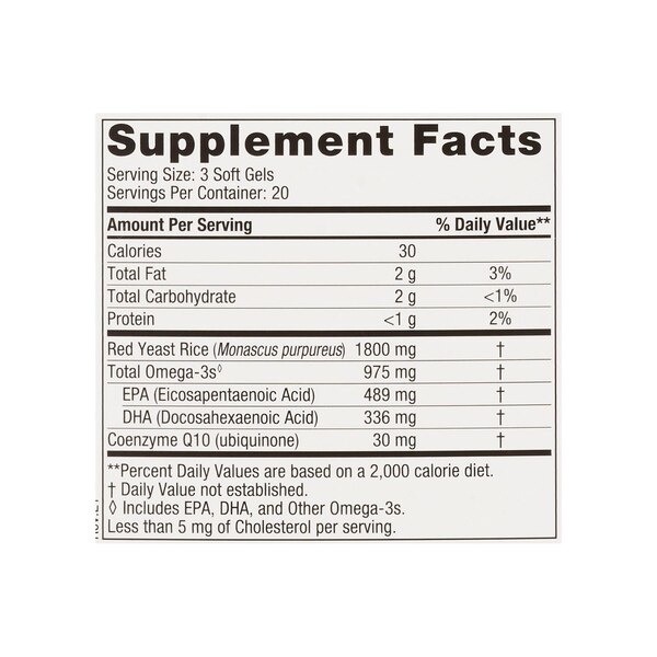 Nordic Naturals Cholesterol Support, 60 CT