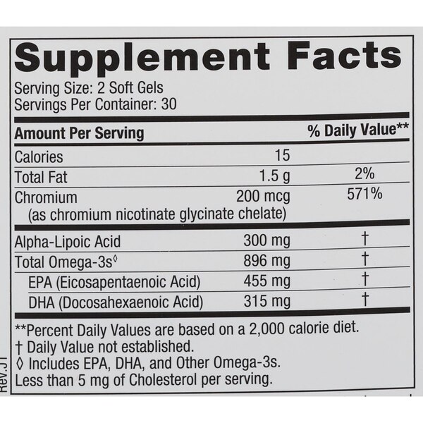 Nordic Naturals Blood Sugar Support, 60 CT