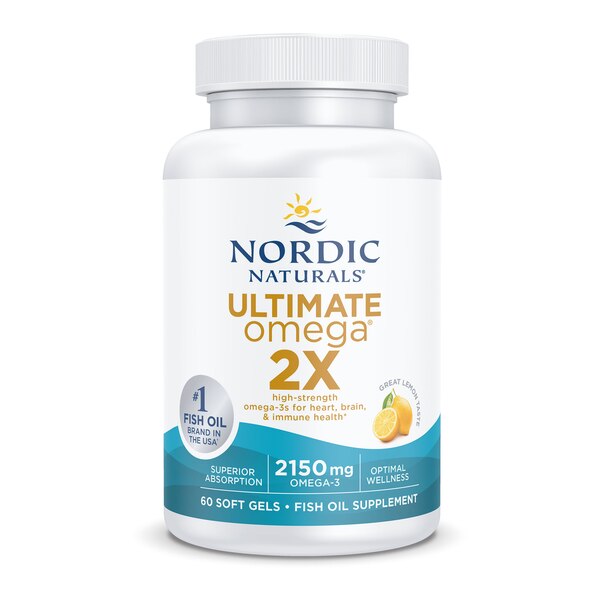 Nordic Naturals Ultimate Omega 2x Softgels, 60 CT