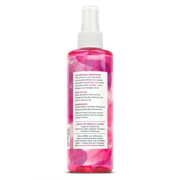 Heritage Store Rosewater Refreshing Facial Mist, 8 OZ