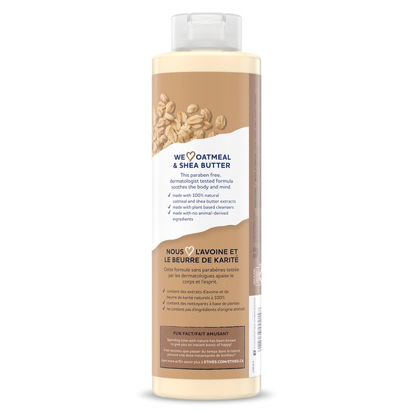 St. Ives Soothing Cruelty-Free Oatmeal & Shea Butter Body Wash, 22 OZ