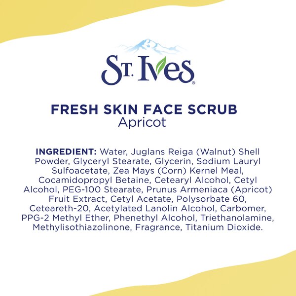 St. Ives Face Scrub, 6 OZ