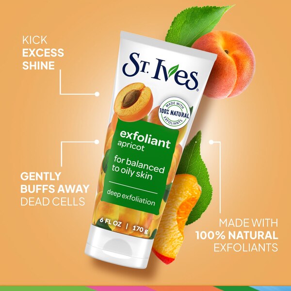 St. Ives Face Scrub, 6 OZ