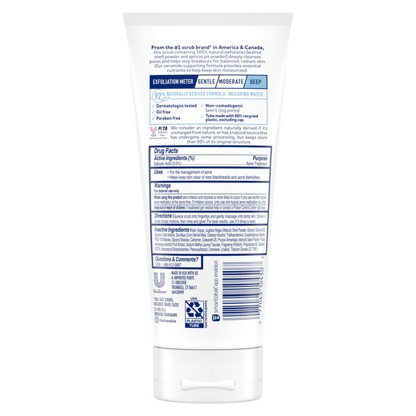 St. Ives Face Scrub, 6 OZ