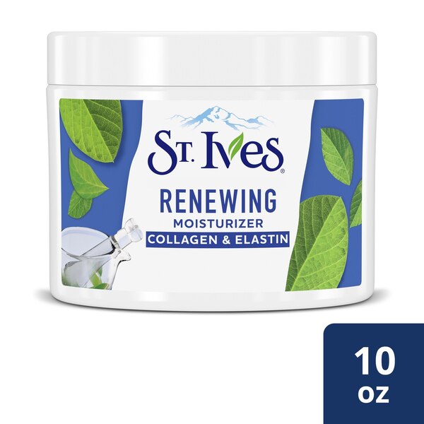 St. Ives Timeless Skin Collagen Elastin Facial Moisturizer, 10 OZ