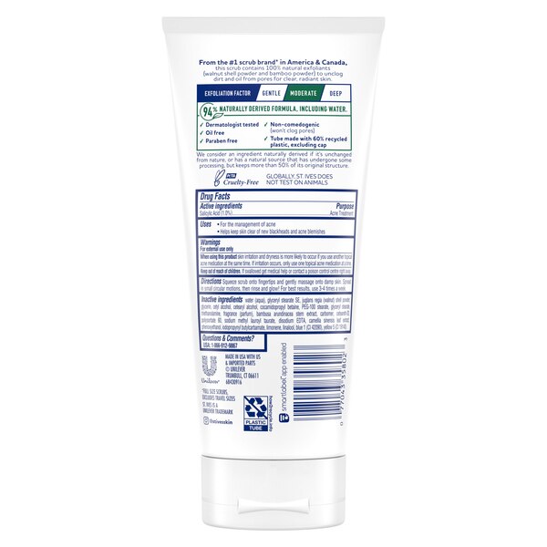 St. Ives Face Scrub, 6 OZ