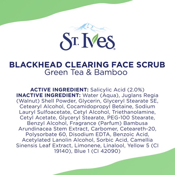 St. Ives Face Scrub, 6 OZ