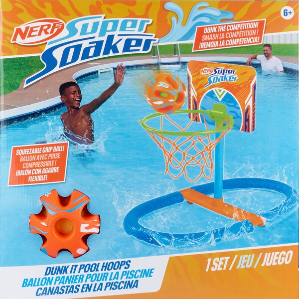 Nerf Super Soaker Dunk It Pool Hoops Set