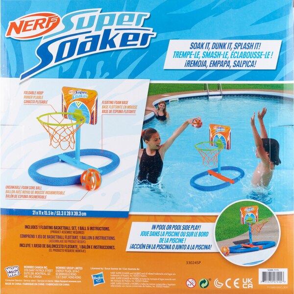Nerf Super Soaker Dunk It Pool Hoops Set