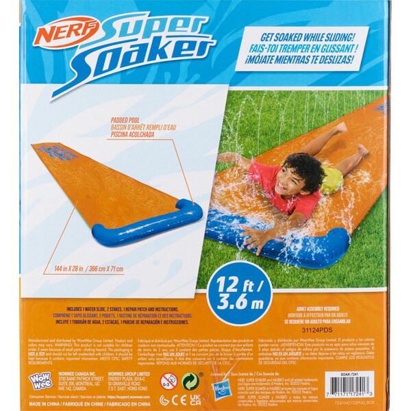 Nerf Super Soaker 12-Foot Soaker Slide