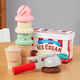 Melissa & Doug Scoop and Stack Ice Cream Cone Magnetic Pretend Play Set, Multicolor, thumbnail image