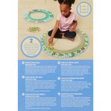 Melissa & Doug Round the Shore Tracks Cardboard Jigsaw Floor Puzzle and Wind-Up Vehicles, 48 Pieces, thumbnail image