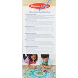 Melissa & Doug Round the Shore Tracks Cardboard Jigsaw Floor Puzzle and Wind-Up Vehicles, 48 Pieces, thumbnail image
