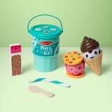 Melissa & Doug Play to Go Ice Cream Play Set, thumbnail image