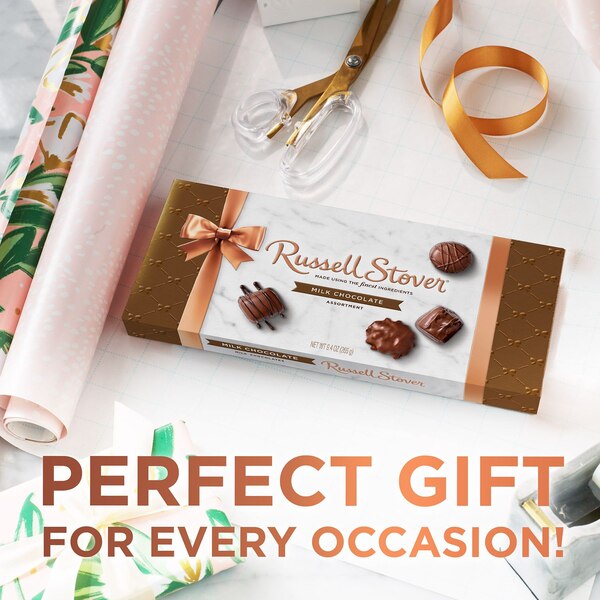 Russell Stover Milk Chocolate Assortment, 16 ct, 9.4 oz