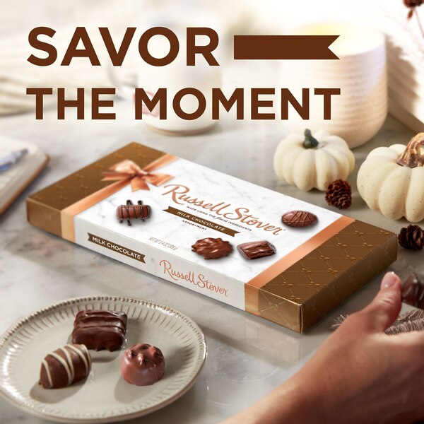 Russell Stover Milk Chocolate Assortment, 16 ct, 9.4 oz