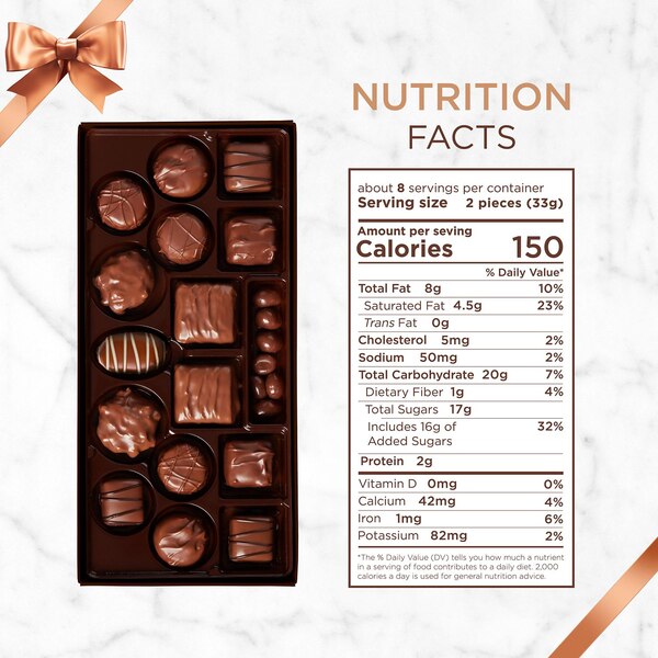 Russell Stover Milk Chocolate Assortment, 16 ct, 9.4 oz