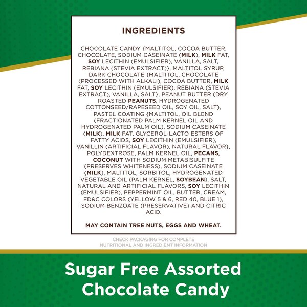 Russell Stover Sugar Free Assorted Chocolate Candy, 17.75 oz