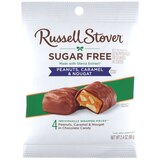 Russell Stover, Sugar Free Peanuts, Caramel & Nougat Chocolate Candy, 2.4 oz, thumbnail image