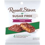 Russell Stover, Sugar Free Toffee Squares, 2 oz, thumbnail image