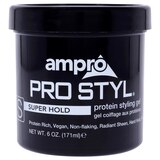 Ampro Pro Styl Super Hold Protein Styling Gel, 6 OZ, thumbnail image
