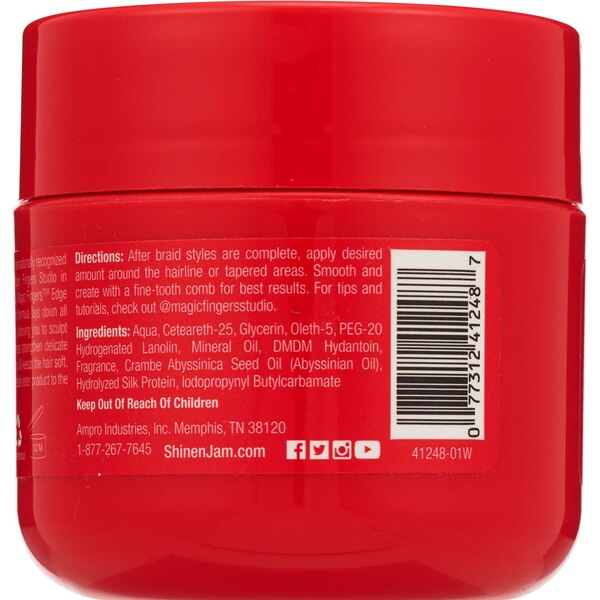 Shine 'n Jam Edge Magic for Braiders, 4 OZ