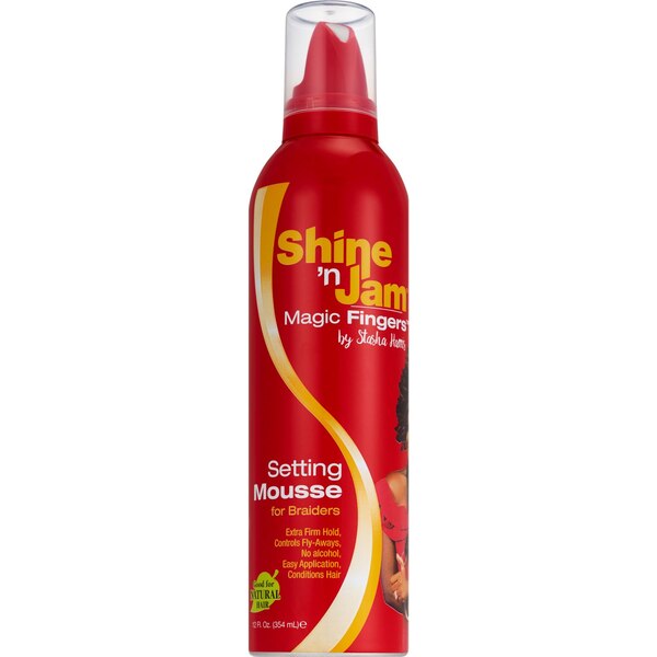 Shine 'n Jam Magic Fingers Setting Mousse, 12 OZ