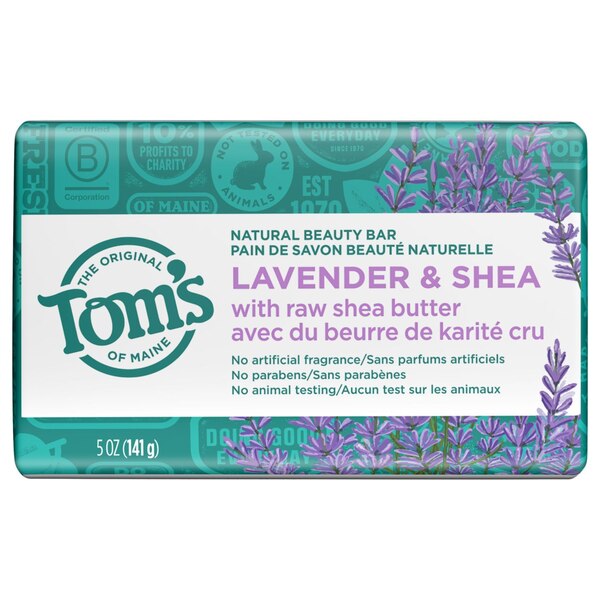 Tom's of Maine Bar Soap, Lavender, 5 OZ