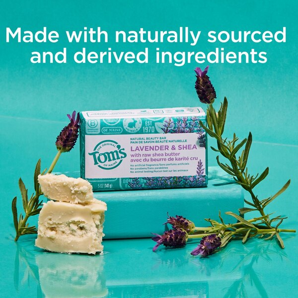 Tom's of Maine Bar Soap, Lavender, 5 OZ