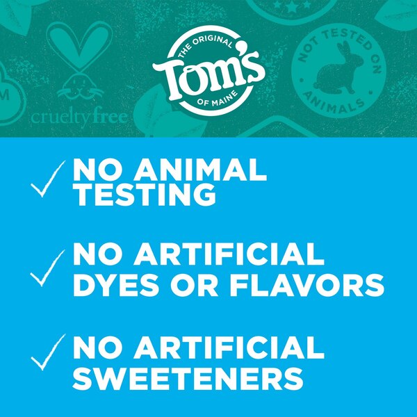 Tom's Of Maine Rapid Relief Sensitive Natural Fluoride-Free Toothpaste, Fresh Mint, 4 OZ