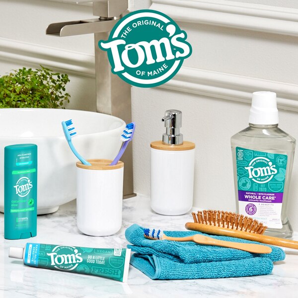 Tom's Of Maine Rapid Relief Sensitive Natural Fluoride-Free Toothpaste, Fresh Mint, 4 OZ