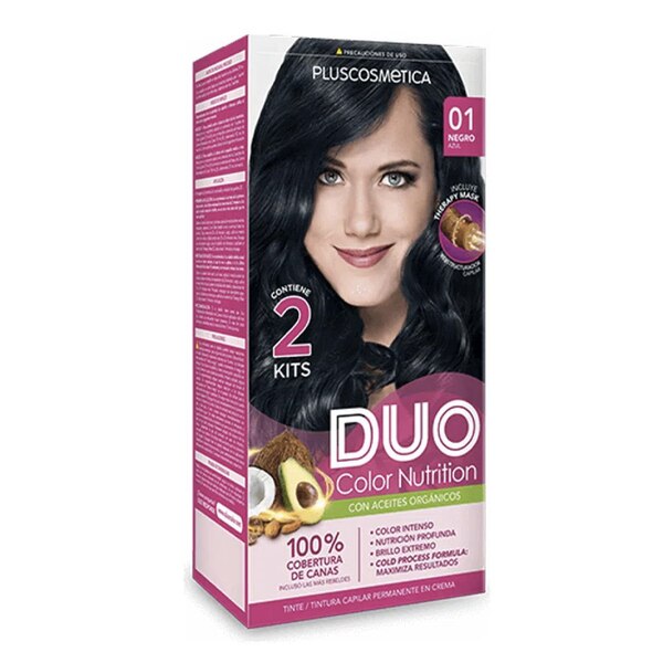 Duo Color Nutrition Permanent Cream Hair Dye