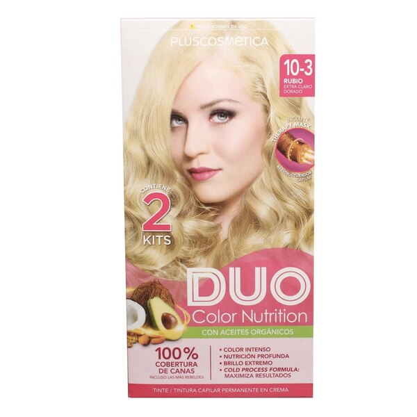 Duo Color Nutrition Permanent Cream Hair Dye