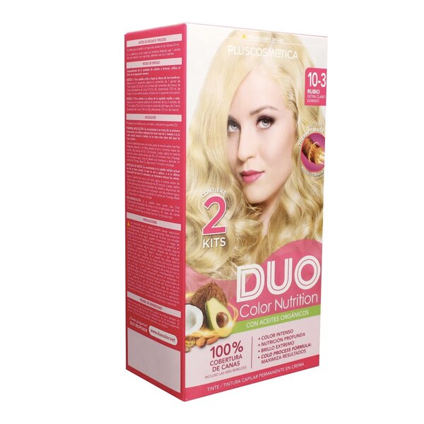 Duo Color Nutrition Permanent Cream Hair Dye