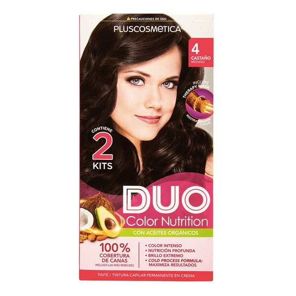 Duo Color Nutrition Permanent Cream Hair Dye
